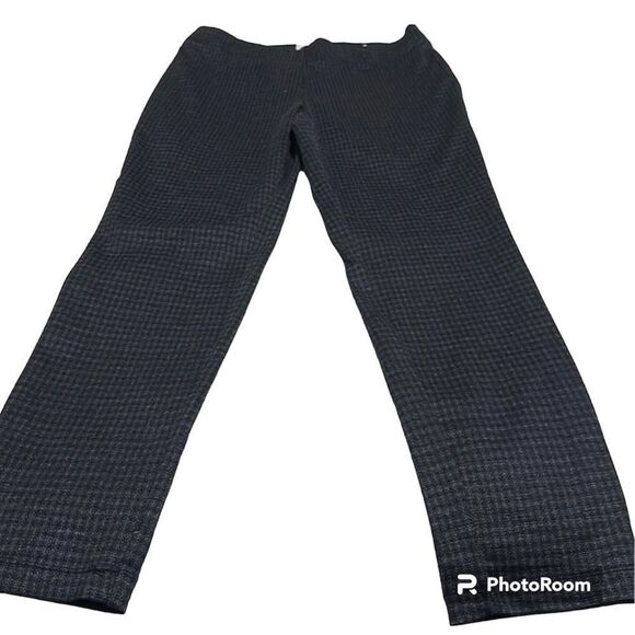 NWOT Max Studio Pull on Dk Blue/print women’s pant - Picture 1 of 2